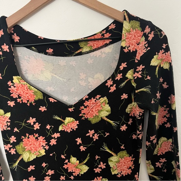 Vintage Betsey Johnson Floral Dress - Picture 3 of 7